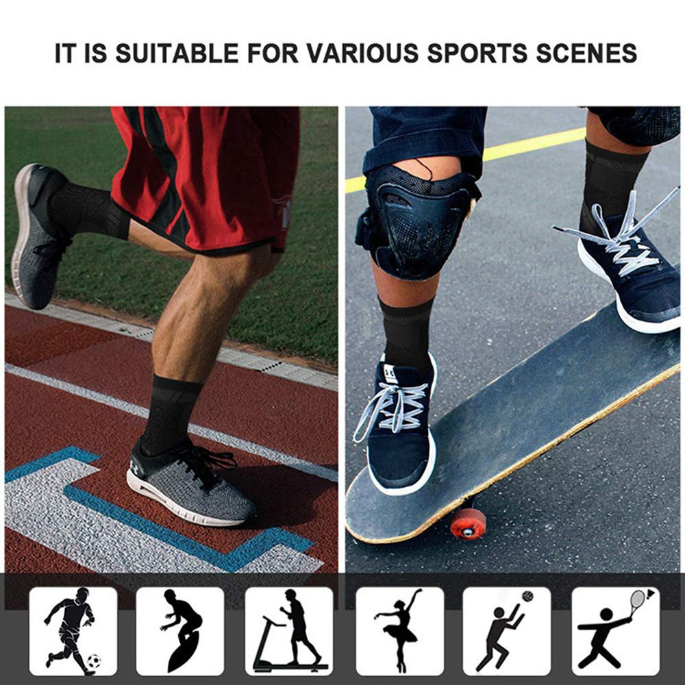Ankle Brace Sports Bandage Compression Sleeve Straps