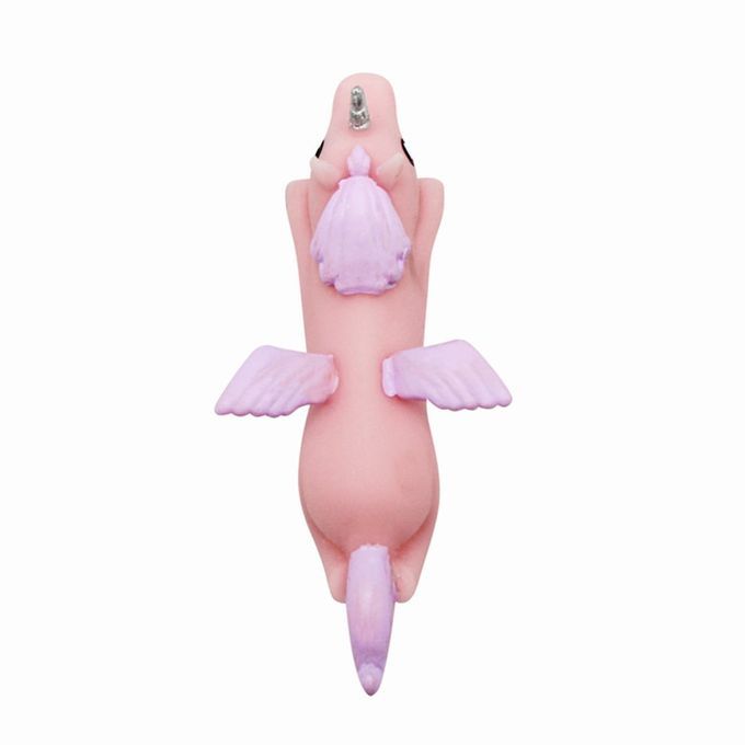 TPR  Atapult Toys Slingshot Flying Uni Orn Shape Exquisite Toys For Kid-colorful