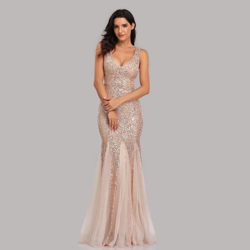 Mermaid Cocktail Dress Long Formal Prom Party Gown