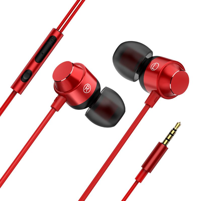 Cross-border In-ear Headphones Metal Magnetic Suction Wired