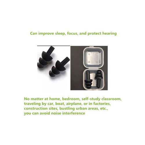 9PAIR/SET Soft Silicone Anti Noise/snoring Swimming Ear Plug