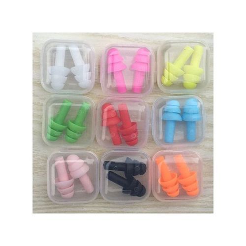 9PAIR/SET Soft Silicone Anti Noise/snoring Swimming Ear Plug