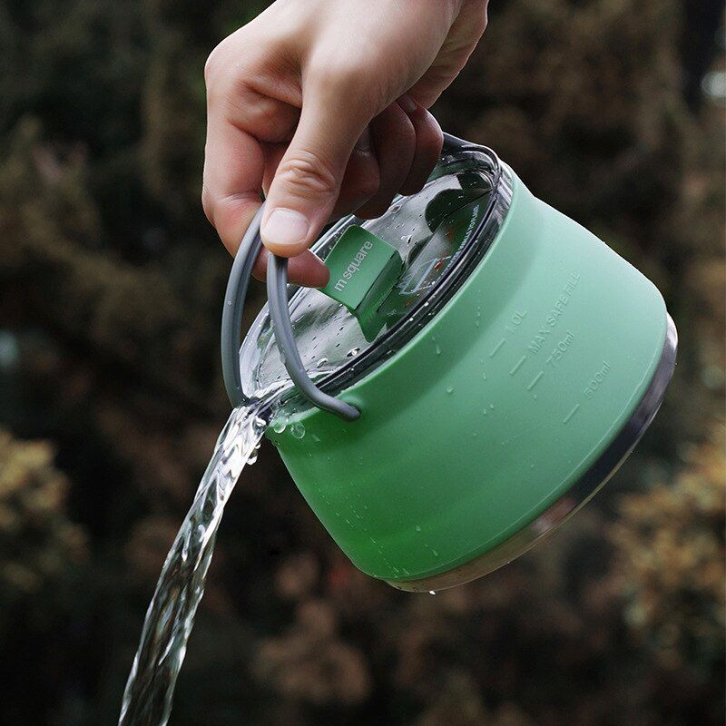 Camping Equipment Foldable Tableware Silica Outdoor Picnic Set Cooking Utensils Tourist Dishes