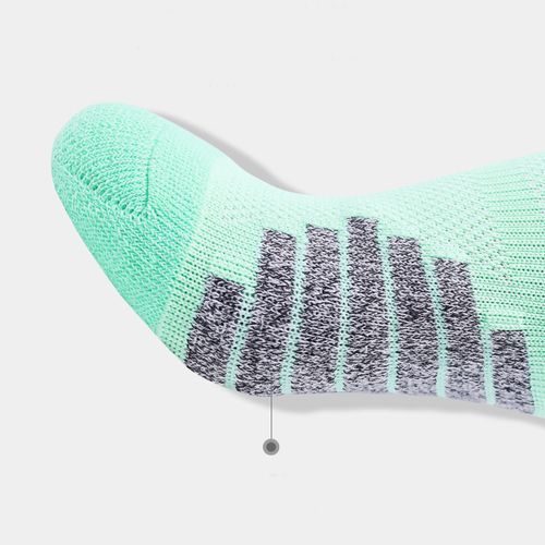 Men's Sports Socks,Athletic Football Basketball Sock (Green)