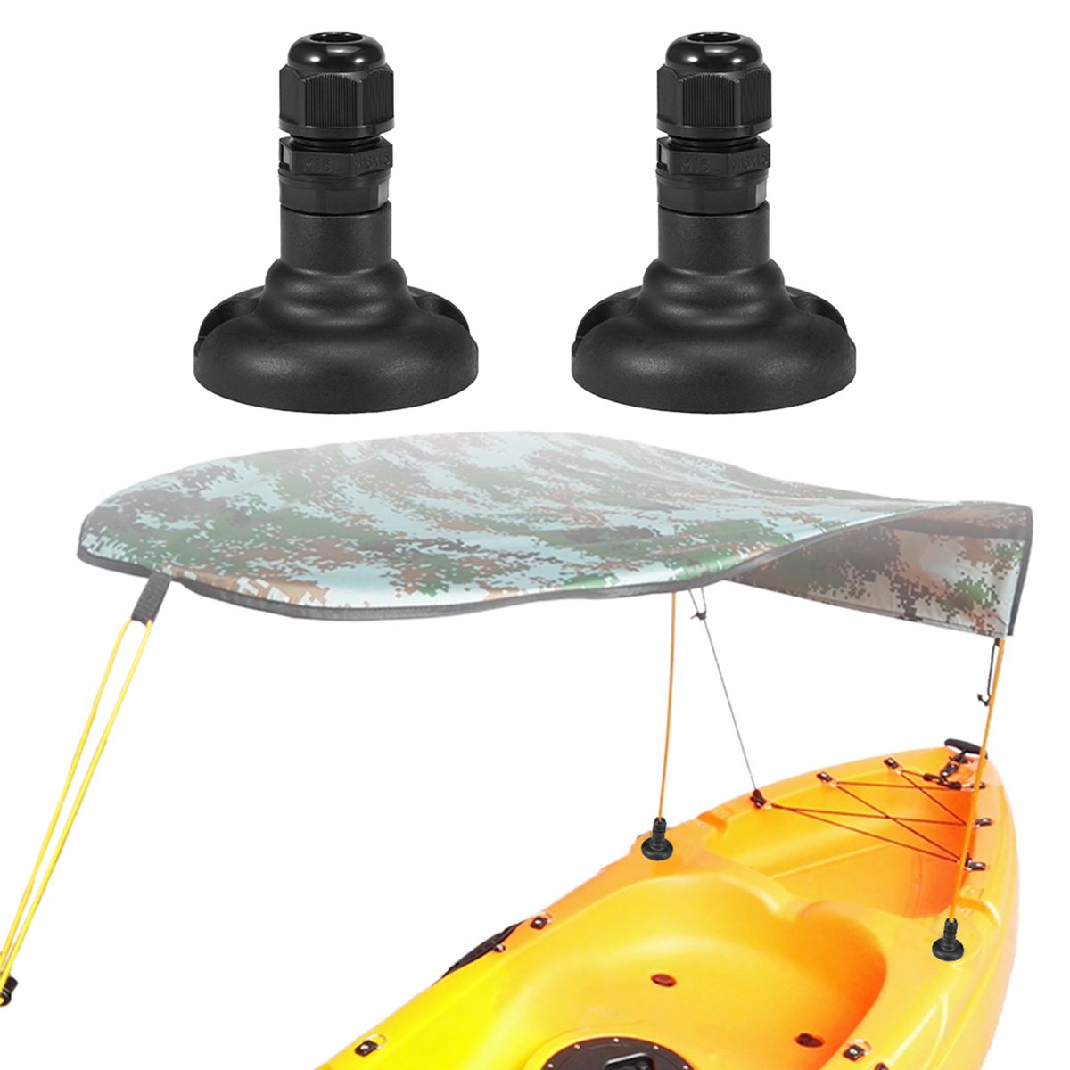 Kayak Boat Canoe Sun Shade Canopy For Single Person