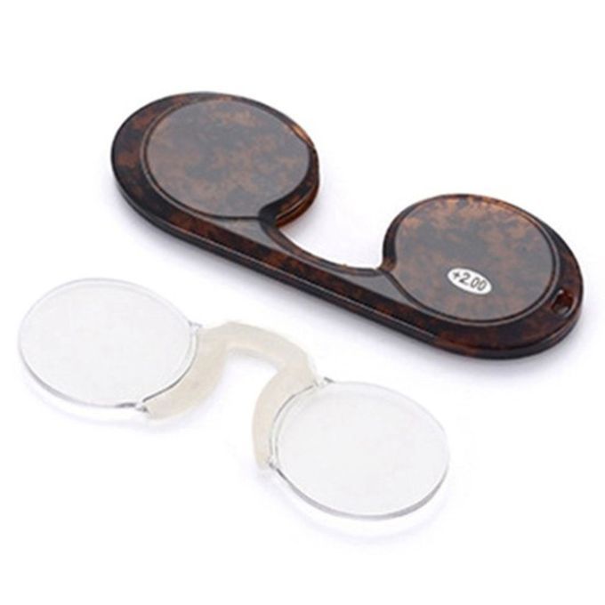 Frameless Presbyopia Gl Es Portable Soft Sili One Nose  Lip Presbyopia Gl Es  Lip Nose Reading Presbyopia Gl Es-Hawksbill-150°