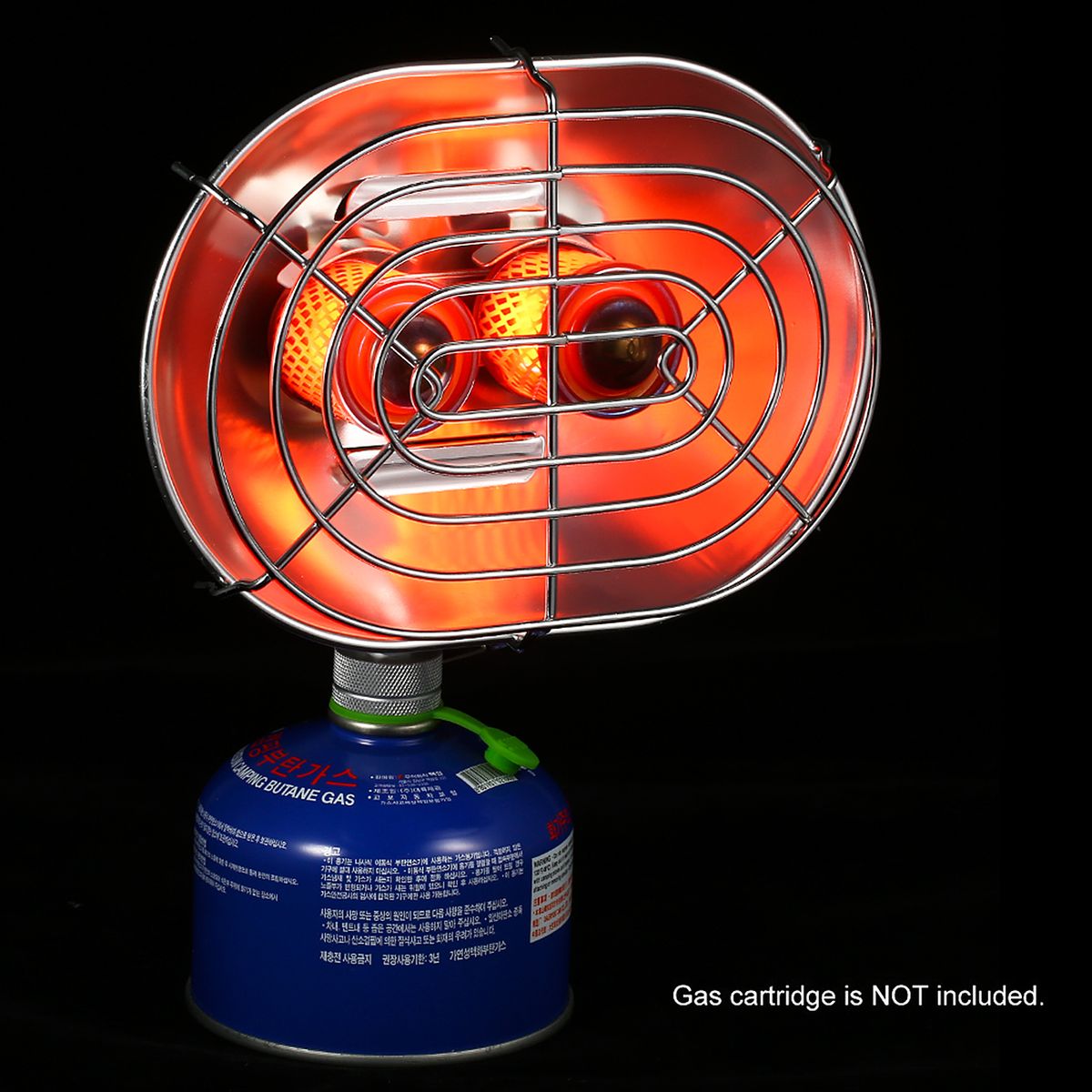 Double Head Outdoor Heater Portable Infrared Ray Camping