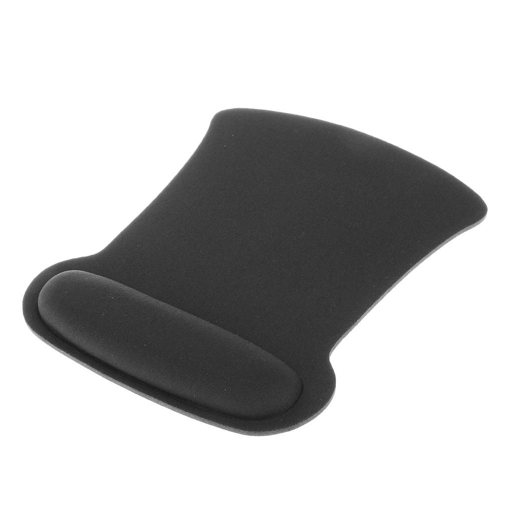 EVA Comfort Soft Rest Wrist Support Mat Mouse Mice Pad Gaming PC Black