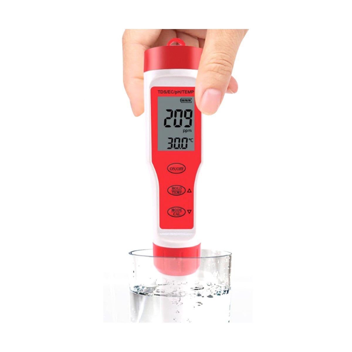 Digital Water Quality Monitor Tester-PHTDSECTemp Analyze Monitor Tester for PoolDrinking WaterAquariumsLife WaterA