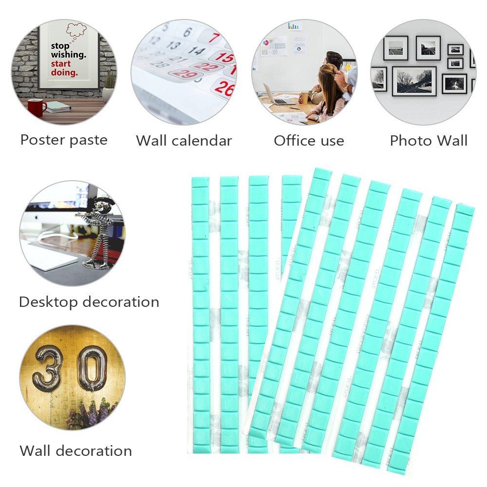 180 Pieces Removable Adhesive Putty Nail Clay Reusable Multipurpose Mounting Tacky Putty For Nail Tools