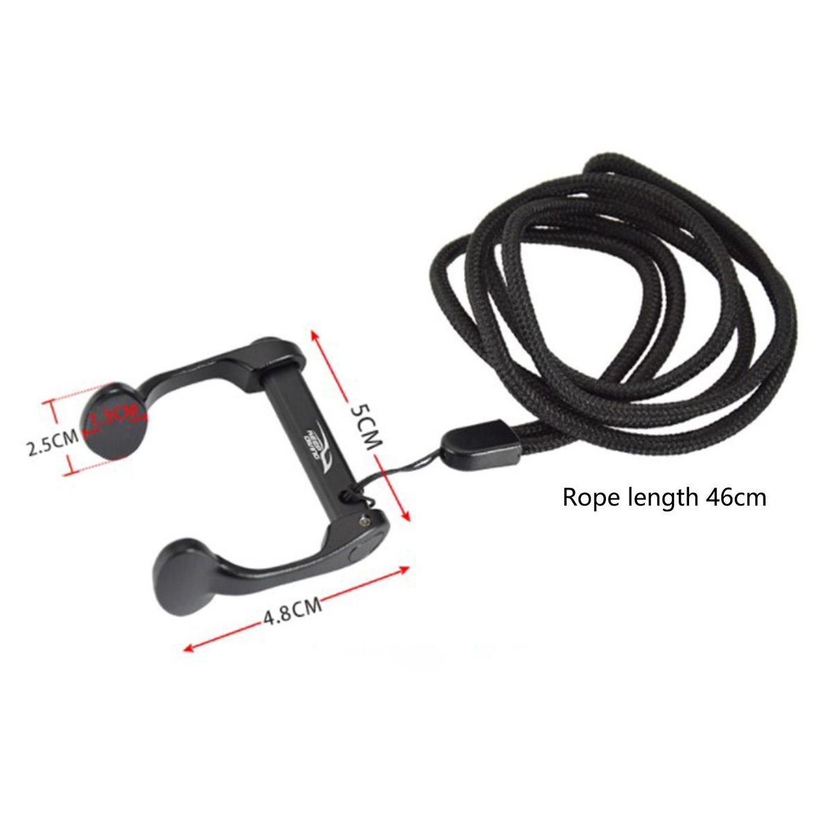 Swimming Nose Clip Waterproof Swimming Nose Clip Black