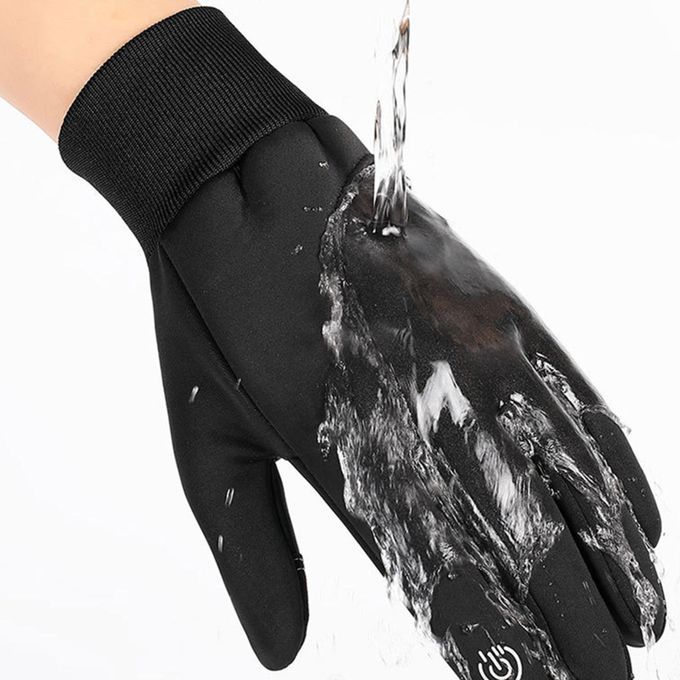 Winter  Touch Screen Thermal For Outdoor Cross-Country M Grey
