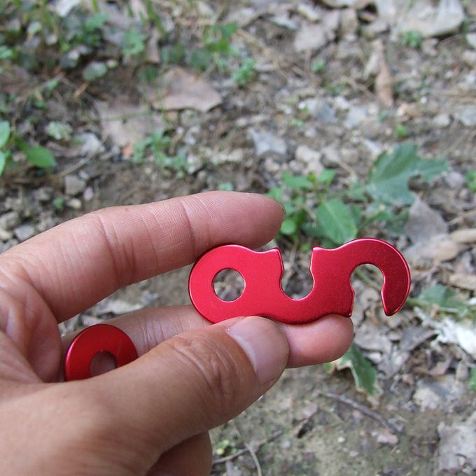 10x Tent Lock Awning Cord Rope Fastener Guy Line Runner Tensioners