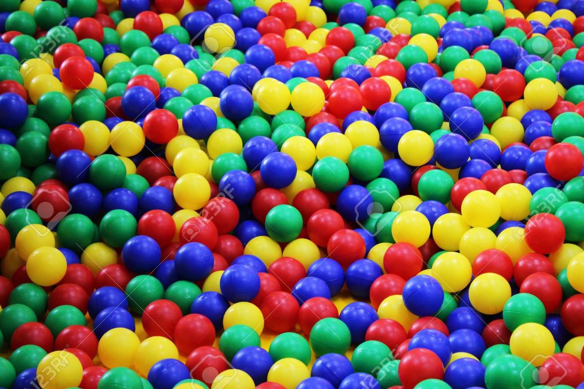 Baseball Challenge 2 In 1 Fun & Game Play House With 30 Color Ball
