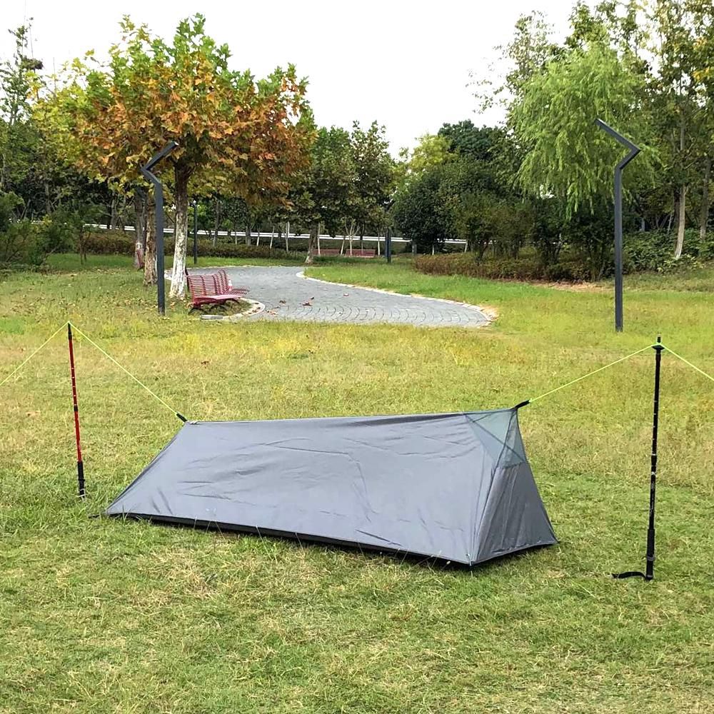Backpacking Tent Outdoor Camping Sleeping Bag Tent Lightweight Single Person Tent with Net