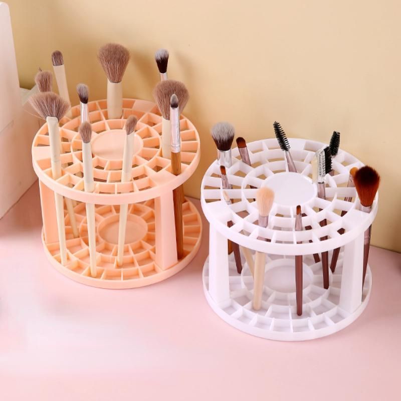 Lattices Cosmetic Multifunction Large-Capacity Make-up Brush Storage Box Table Organizer Make Up Tools Pen Storage Holder