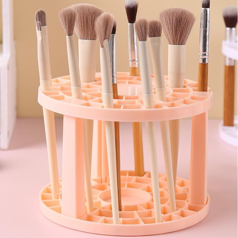 Lattices Cosmetic Multifunction Large-Capacity Make-up Brush Storage Box Table Organizer Make Up Tools Pen Storage Holder