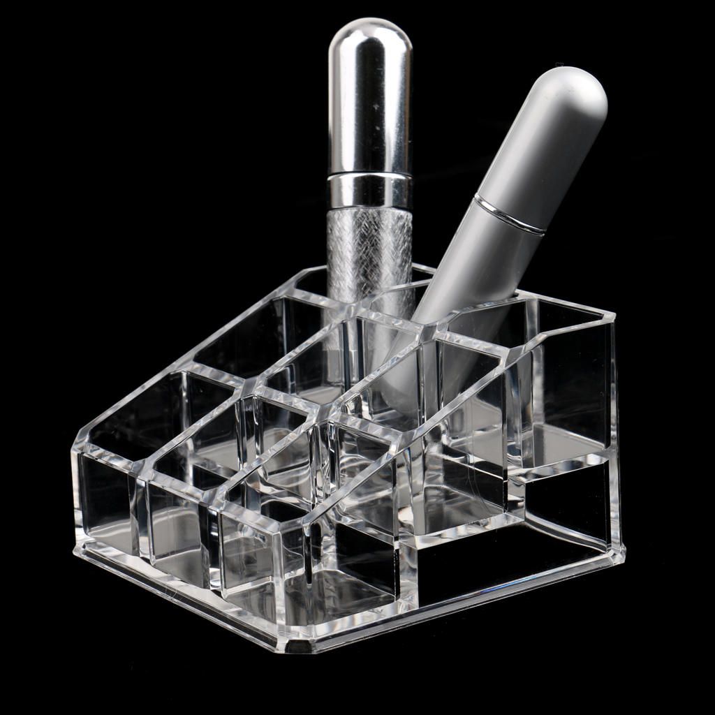 9 Grids  ORGANIZER Acrylic  Holder Jewellery Case Box