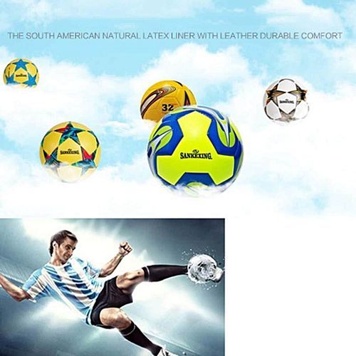 Official Size 5 Profession Football PU Leather Match Training Soccer Ball