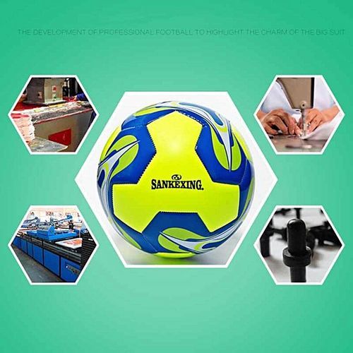 Official Size 5 Profession Football PU Leather Match Training Soccer Ball