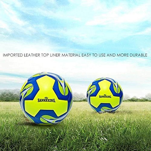 Official Size 5 Profession Football PU Leather Match Training Soccer Ball