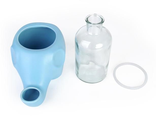 1pc Pet Automatic Water Dispenser Ceramic Cat Waterbowl Large Capacity Waterer