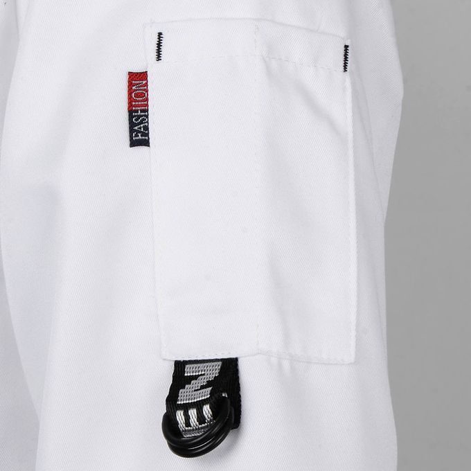 Men's Women's Long Sleeve Chef Jacket Coat Food Service XXXL White