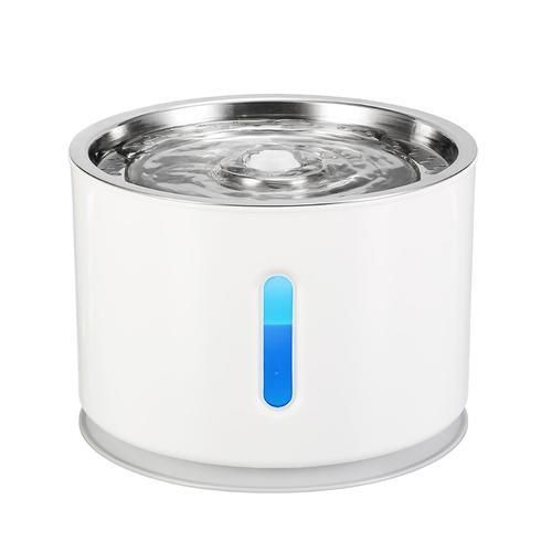 2.4L Automatic Cat Water Fountain LED Electric Mute Water Feeder USB Dog Pet Drinker Bowl Pet Drinking Dispenser For Cat Dog