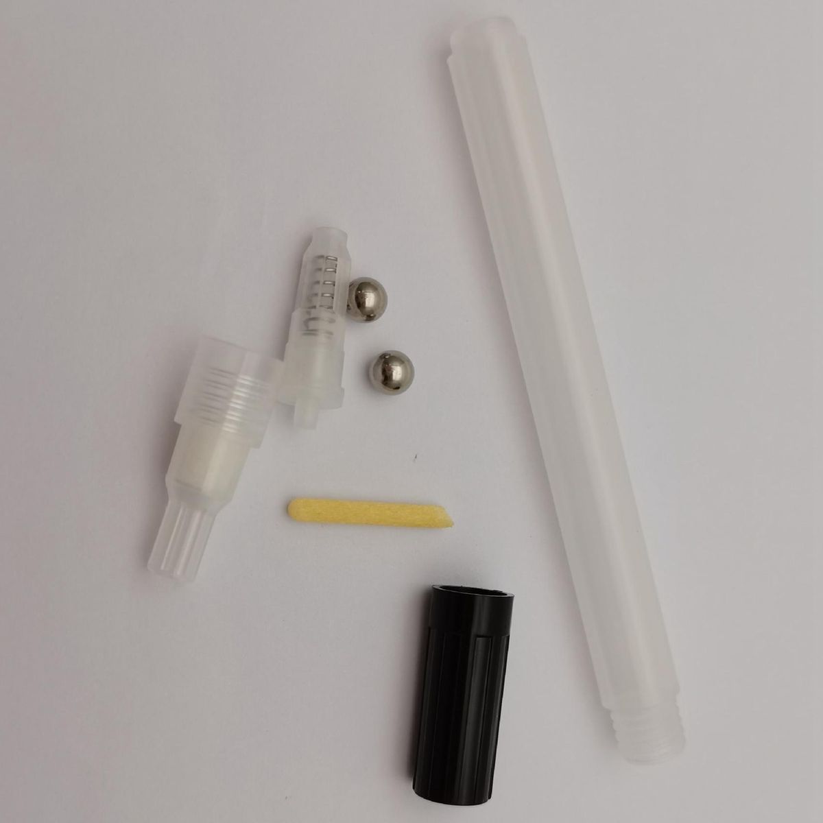 12PCS Whiteboard Pen Ink Empty Pen Plastic Empty Pen