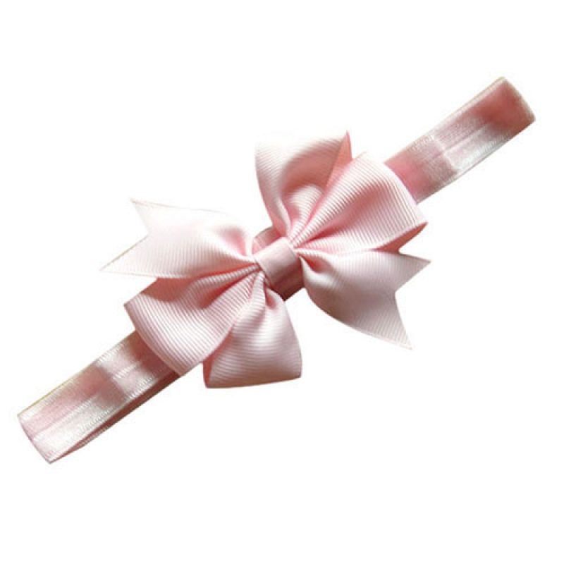 Kids Toddler Infant Baby Girls Cute Big Flower Bow Hair-Red
