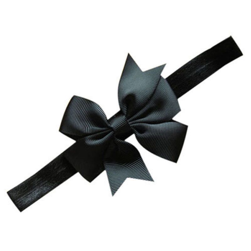 Kids Toddler Infant Baby Girls Cute Big Flower Bow Hair-Red