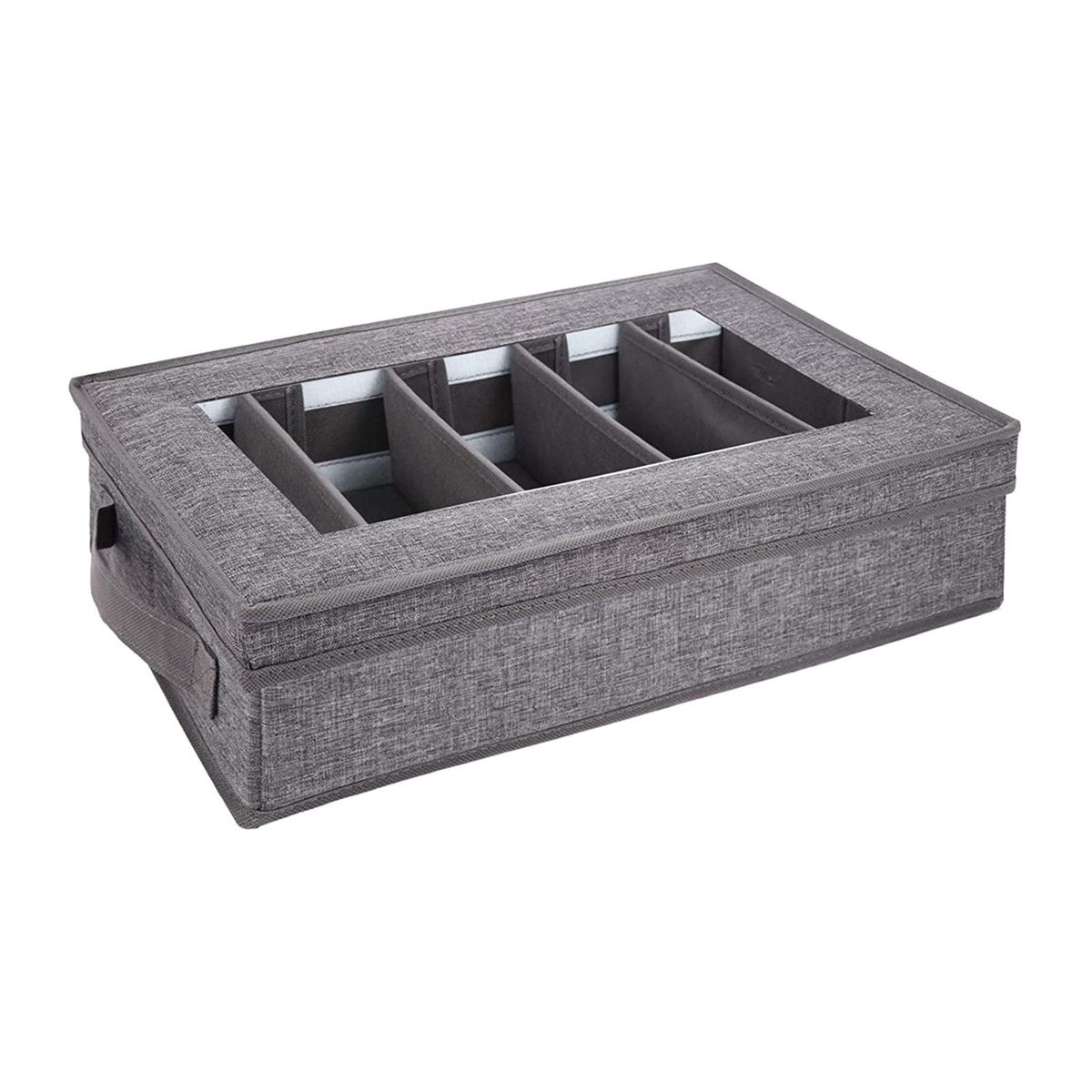 5 Compartment Flatware Storage Case, Cutlery Storage