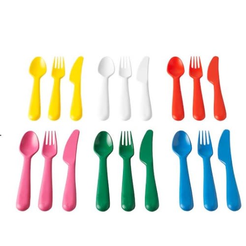 Kalas 18-piece Cutlery Set- Mixed Colours
