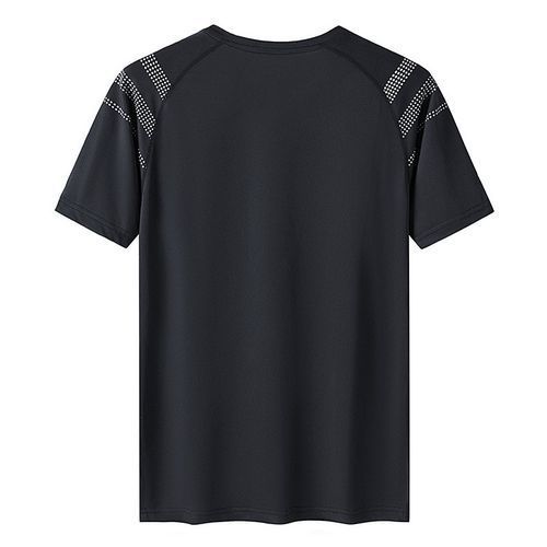Men Sports Fitness Quick-drying Short-sleeved T-shirt