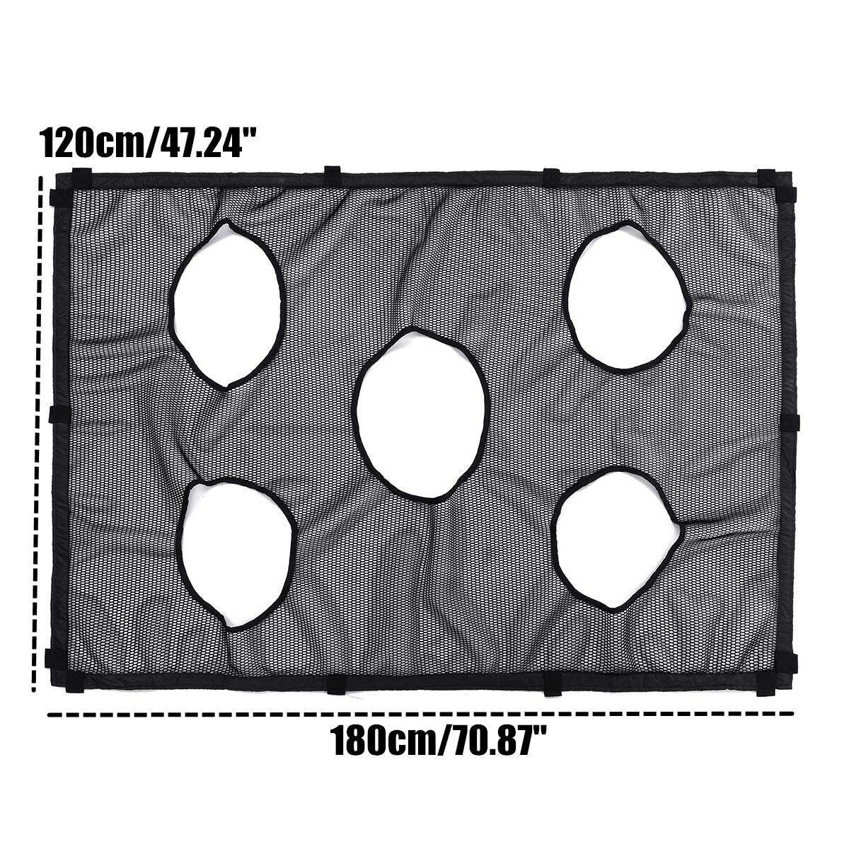 180*120cm Football Training Net Target Shooting Practice Training Batting Net