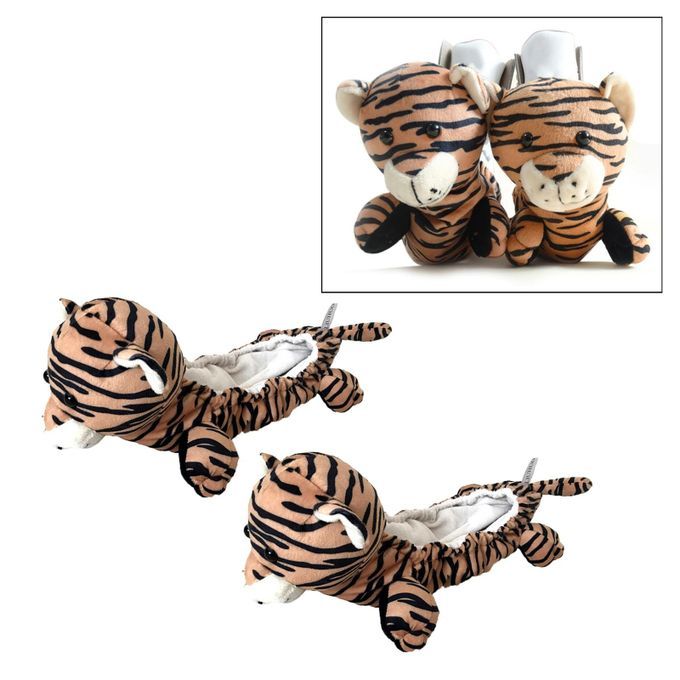 Cute Skates Blades Soaker Animal Child Ice Skate Boots  Tiger