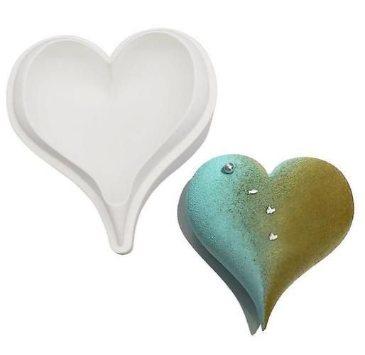 Heart Shape Mold Silicone DIY Mould Baking Tool For Cake Dessert