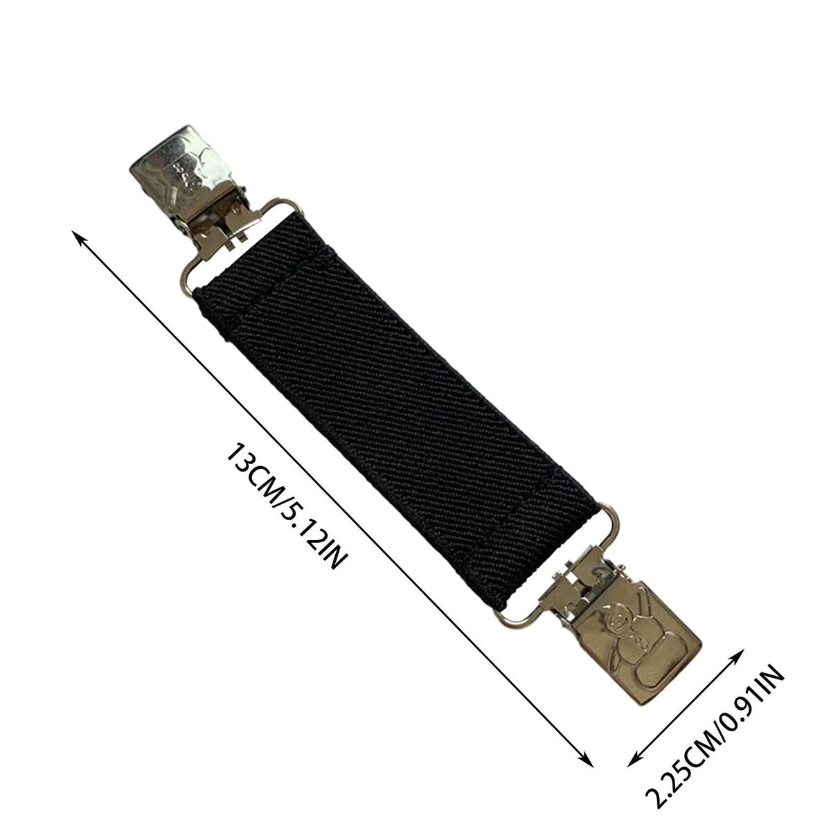 Fit Dress Cinch Clip Sweater Clasps Clip For  Black