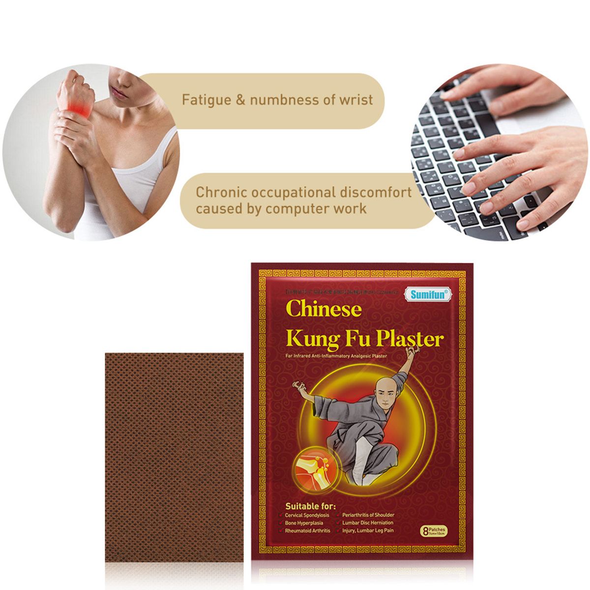 8 Patches Pain Relief Patch Chinese Medicine