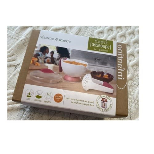 Infantino Fresh Squeezed Steam & Smush Baby Food Maker
