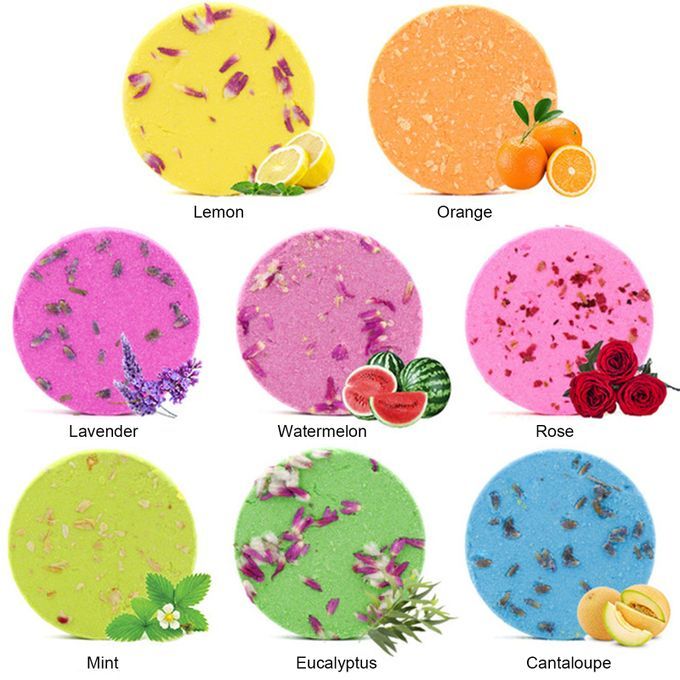8PCS Mixed Aromatherapy 30g Mini Bath Tablets Fragrance