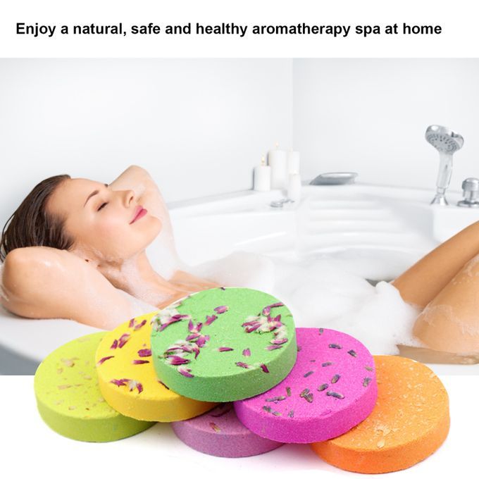8PCS Mixed Aromatherapy 30g Mini Bath Tablets Fragrance
