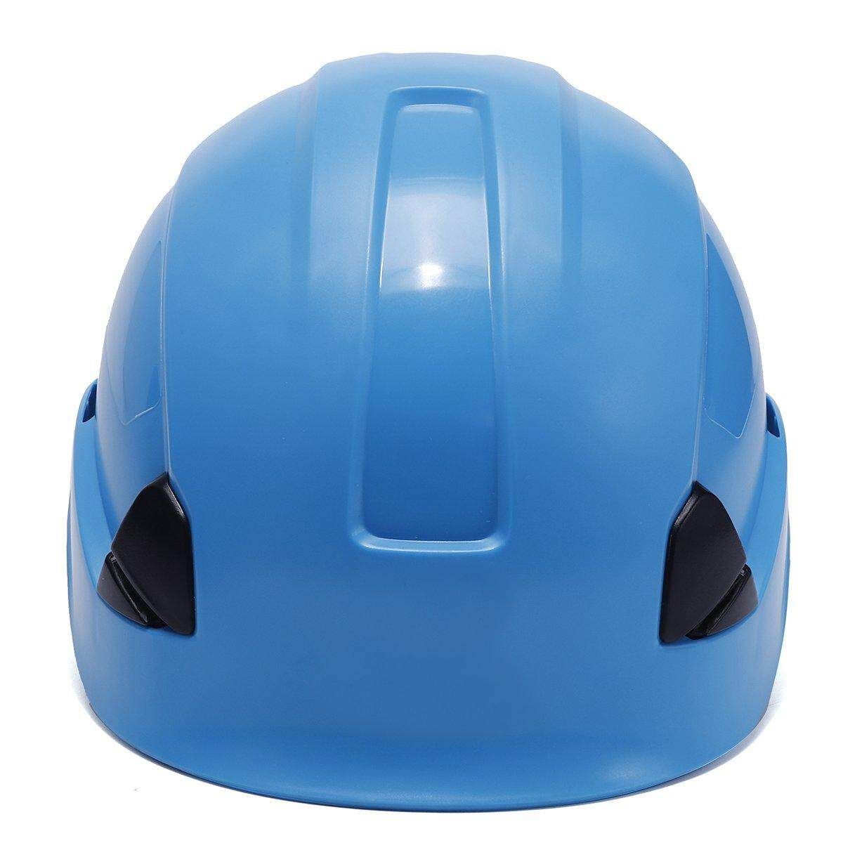 Portwest PS53 Scaffolding Climbing Steeplejack Safety Hard Hat Chin Strap # White Lake Blue
