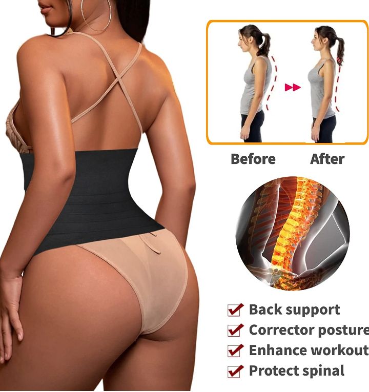 Waist Trainer Belt Wrap Shape Wear Belt Tummy Control Belt Wrap Belly Shaper