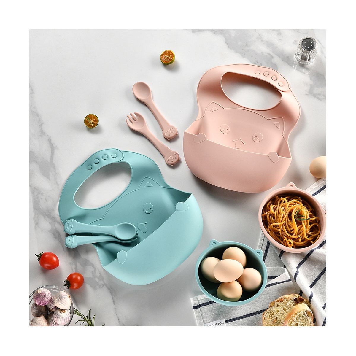 Baby Feeding Eating Supplies, Baby Feeding Set, Supplies