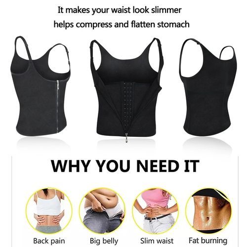 Waist Trainer Shape Wear Belly Shaper Trimmer Tummy Control Fitness Sweat Workout