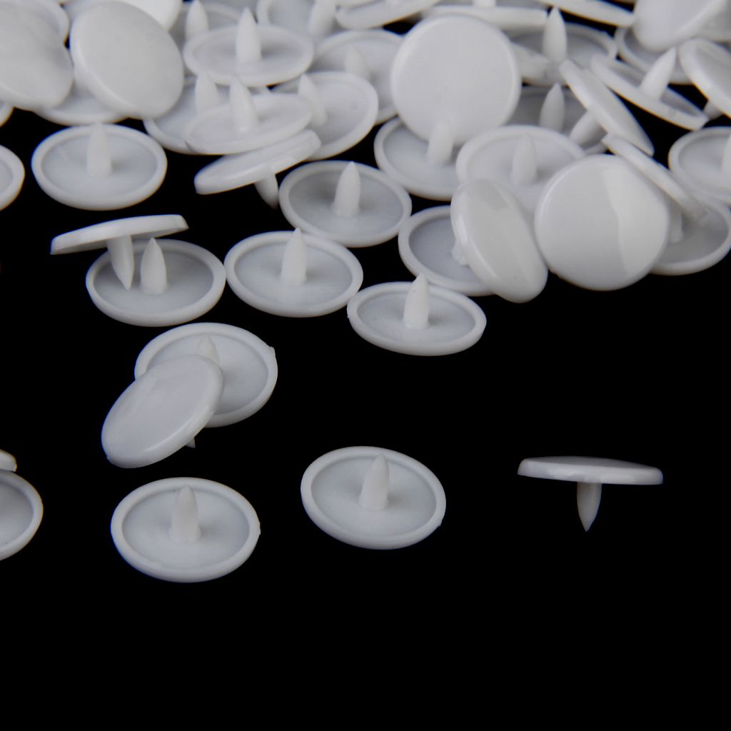 200 Sets Resin Snap Fasteners