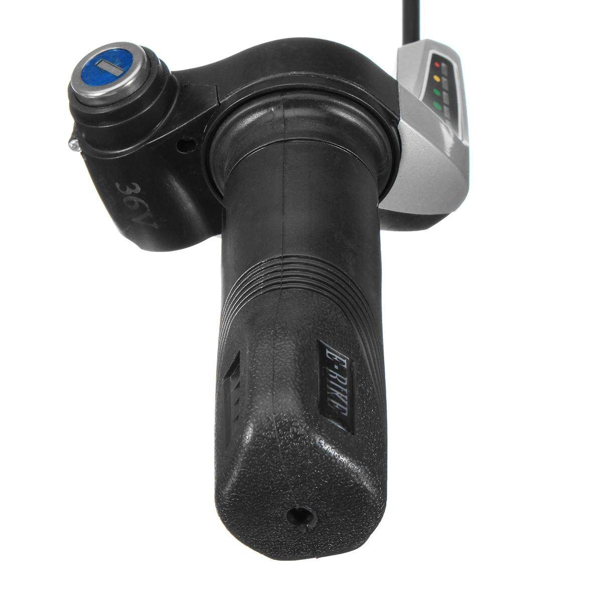 350W 36V Motor Sctooter Brushless Controller Speed Throttle Twist Grip With Keys