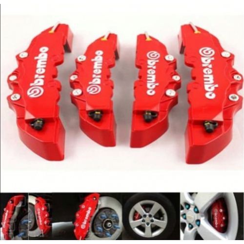 4pcs 3D Brembo Style Car Disc Brake Caliper Cover