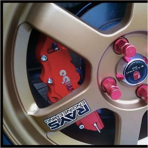 4pcs 3D Brembo Style Car Disc Brake Caliper Cover